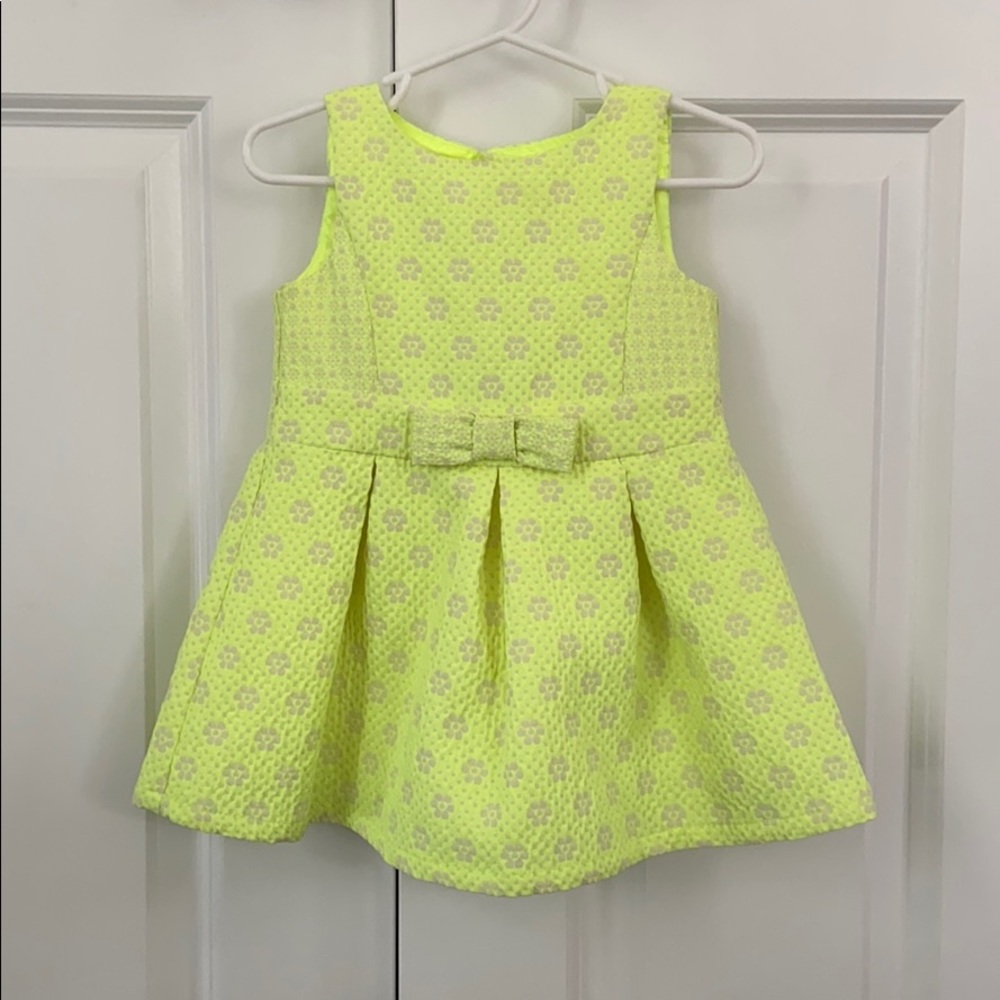 Cat and Jack Bright Yellow Dress